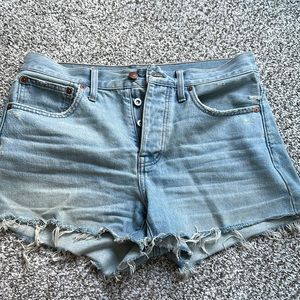 Madewell relaxed denim shorts